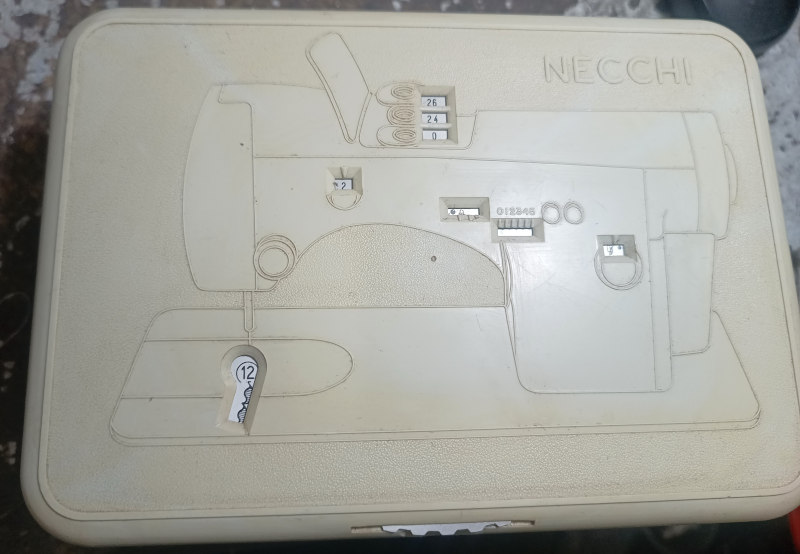 The top of the accessory case